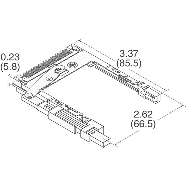 92193-120CALF Amphenol ICC (FCI)  PC Card Sockets